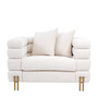 Chair York Bouclé Cream