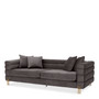 Sofa York Savona Grey Velvet