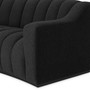 Sofa Kelly S Bouclé Black