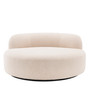 Sofa Björn Round Bouclé Cream