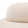Sofa Björn Round Bouclé Cream