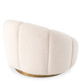 Swivel Chair Inger Bouclé Cream