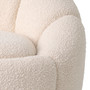 Swivel Chair Inger Bouclé Cream