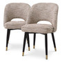 Dining Chair Cliff Mademoiselle Beige Set of 2