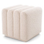 Stool Bente Bouclé Cream