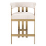 Counter Stool Clubhouse Bouclé Cream