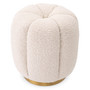Stool Orchanic Bouclé Cream