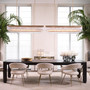 Dining Chair Bravo Bouclé Cream