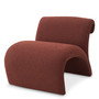 Chair Vignola Bouclé Rouge