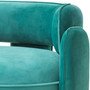 Chair Chaplin Savona Turquoise Velvet