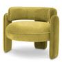 Chair Chaplin Savona Vintage Green Velvet