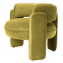 Chair Chaplin Savona Vintage Green Velvet