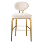 Counter Stool Dorrego Bouclé Cream