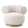 Swivel Chair Phedra Lyssa Off-White