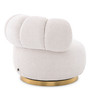 Swivel Chair Phedra Lyssa Off-White