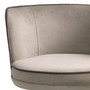 Counter Stool Grenada Savona Greige Velvet