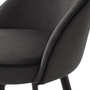 Bar Stool Cooper Roche Dark Grey Velvet Set of 2
