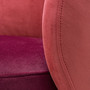 Low Dining Chair Greer Savona Bordeaux Velvet