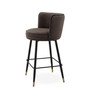Counter Stool Grenada Savona Grey Velvet