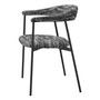 Dining Chair Julio Bouclé Sonata Black Set of 2