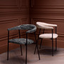 Dining Chair Julio Bouclé Sonata Black Set of 2