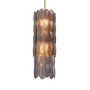 Chandelier Sahure S Brushed Brass Finish