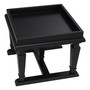 Side Table Americana Black Finish