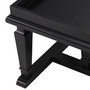 Side Table Americana Black Finish