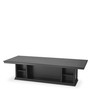 Center Library Table Black Finish