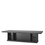 Center Library Table Black Finish