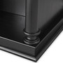 Center Library Table Black Finish