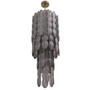 Chandelier Sahure L Brushed Brass Finish