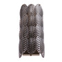 Wall Lamp Sahure Brushed Brass Finish/Smoke Glass