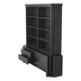 Cabinet Metropolitan L Charcoal Grey Oak Veneer