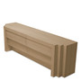 Dresser Metropolitan L Natural Oak Veneer