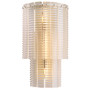 Wall Lamp Imperial Brushed Brass/Clear Glass