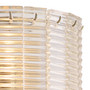 Wall Lamp Imperial Brushed Brass/Clear Glass