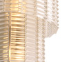 Wall Lamp Imperial Brushed Brass/Clear Glass