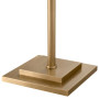 Floor Lamp Tryon Brushed Brass Finish