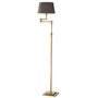 Floor Lamp Corbin Brushed Brass Finish