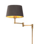 Floor Lamp Corbin Brushed Brass Finish