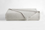 Herringbone Blanket  White/Taupe Queen