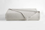 Herringbone Blanket  White/Taupe Twin