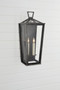 Darlana Small Tall 3/4 Wall Lantern in Bronze