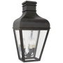 Fremont Small 3/4 Wall Lantern in French Rust with Clear Glass