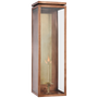Fresno XL 3/4 Gas Wall Lantern in Soft Copper with Clear Glass