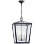 Darlana Medium Hanging Lantern in Bronze