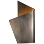 Piel Left Wrapped Sconce in Pewter