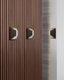 Stretto 8" Sconce in Bronze with Frosted Glass