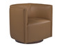 Ingrid Leather Swivel Chair